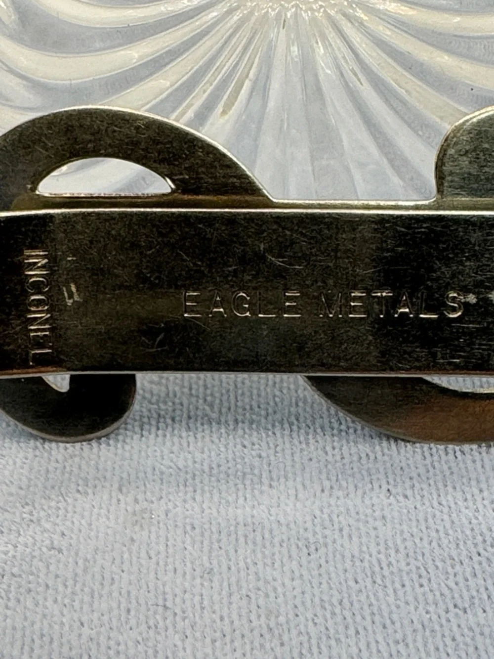Vintage Eagle Metals Inconel Dollar Sign Money Clip